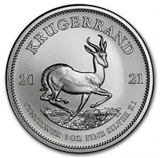 Krugerrand Style Silver Coin