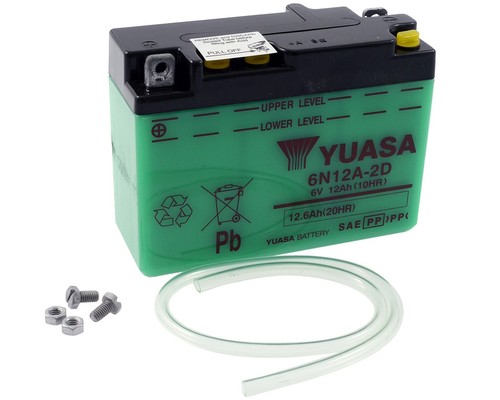 Battery 12ah yuasa 6n12a2d - 12ah,