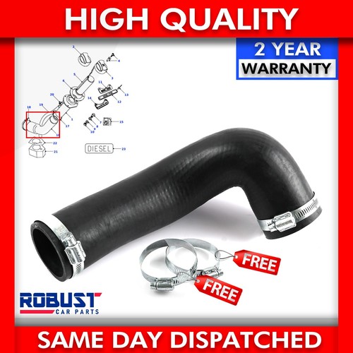 Fuel tank filler hose pipe - hose, for
