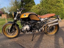 2020 BMW R9T Scrambler X motorcycle with Option 719 paint - just 5,950 miles.