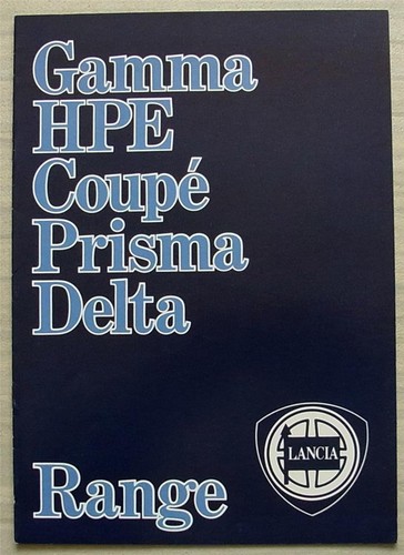 Lancia range car - lancia,
