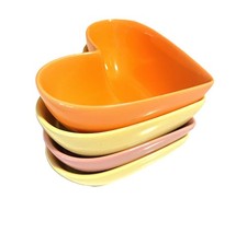 Set of 4 Heart Shaped Pastel