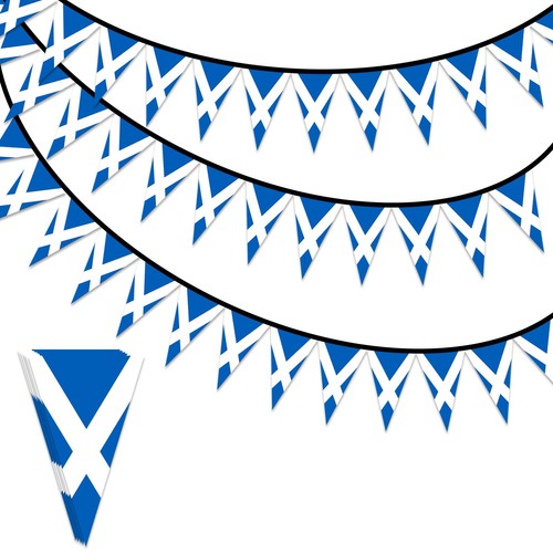 10m scottish flag - scottish, bunting