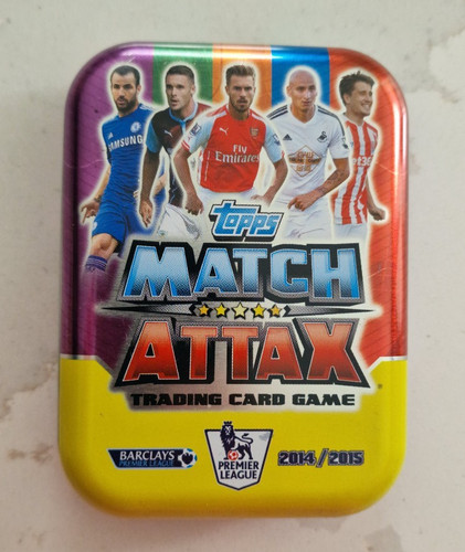 Match attax 2014 empty - match, tin