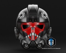 3D Printed - star wars Tie fighter pilot inspired Helmet - Read Description