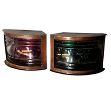 Vintage Pair of Copper Ships