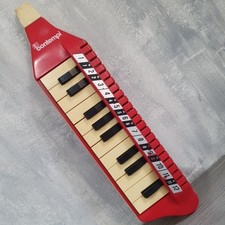 Bontempi Minimonic Harmonium Keyboard 20 Keys Vintage Retro Mouth Piano Toy