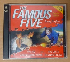 Five Go Adventuring Again/Demon's Rocks Enid Blyton CD Audio Book Dramatised 