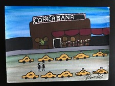 REAL GOODFELLAS Original Art by HENRY HILL, (Copacabana) Signed with COA