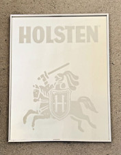 Holsten Pils Lager, Metal Framed Mirror 43 cm Wide x 55 cm High