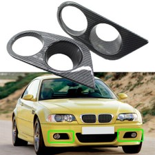 Pair Carbon Fog Light Cover
