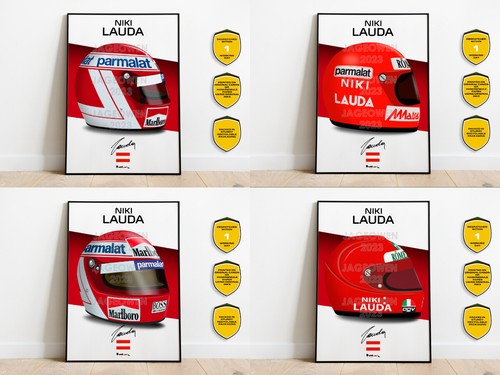 Niki lauda helmet - niki,