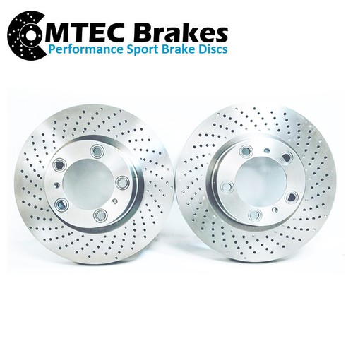Front drilled brake discs - front,