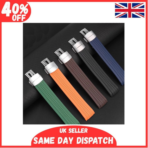 Soft rubber watch strap - watch,