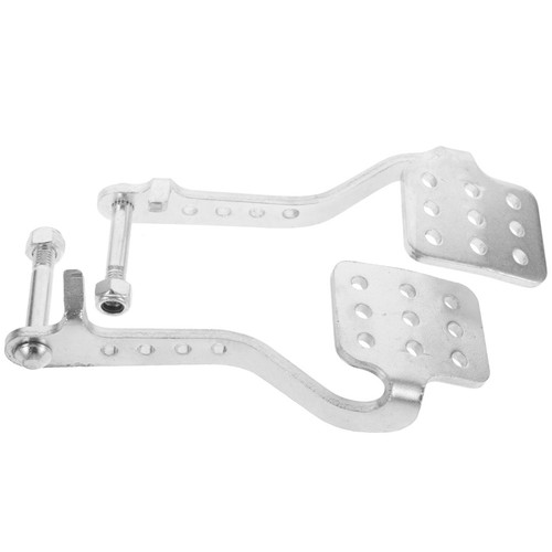 Ergonomic silver aluminum - silver, go