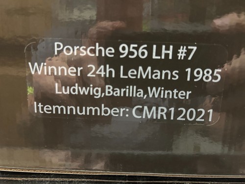 Cmr 12021 porsche 956lh winner - 12021,