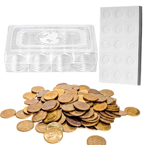 60x 41mm coin holder clear - 41mm,
