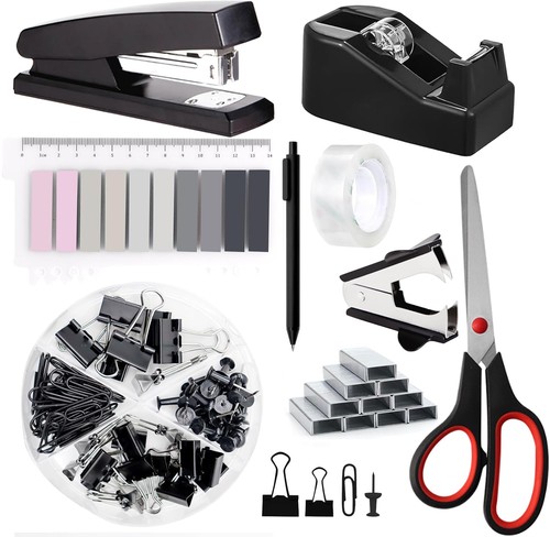 Office supplies black desk - supplies,black,