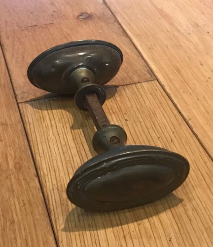 Vintage brass door - vintage,