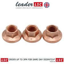 3x M8 Exhaust Manifold Nuts