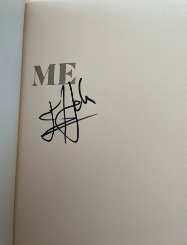 Elton john hand signed - john,
