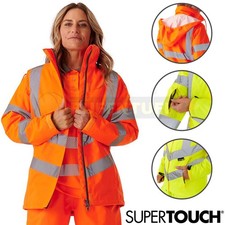 Hi Vis Padded Warm Jacket