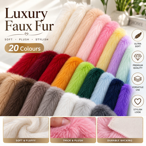 Luxury long haired faux - long,