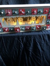 Light Up Wooden Drawers Advent Calendar 