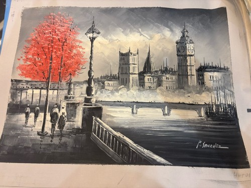 Sanchez london cityscape - p,