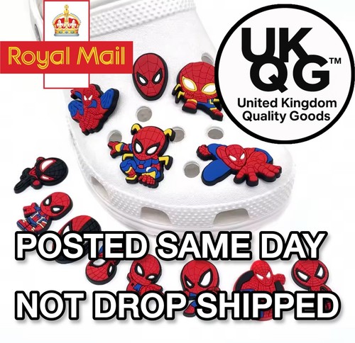 Spider man shoe charms - 13,