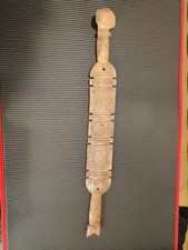 Antique African Wooden Tent Peg Tuareg Carved Decoration Ame Ssaqqab Amchagab