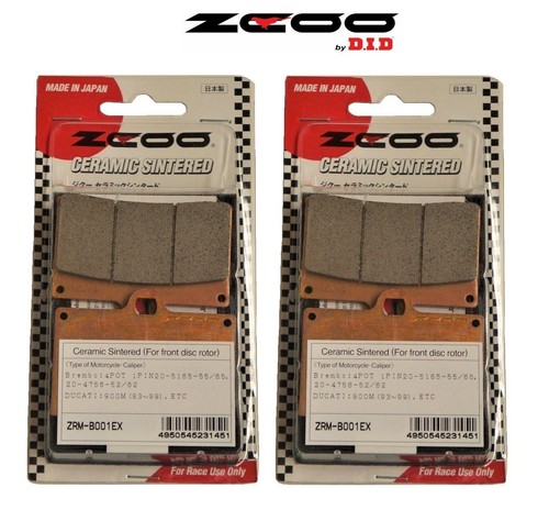 Zcoo pairs front brake - zcoo, pads