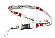 White TRD JDM Style Lanyard