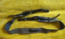 Brown Leather Elasticated