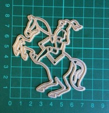 Knight on Horse Metal Die