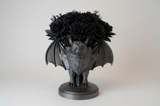 Gothic Bat Vase | Winged Bat