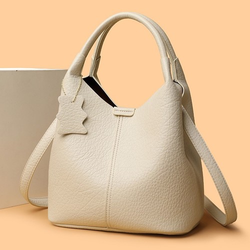 Soft leather tote shoulder bag - shoulder,