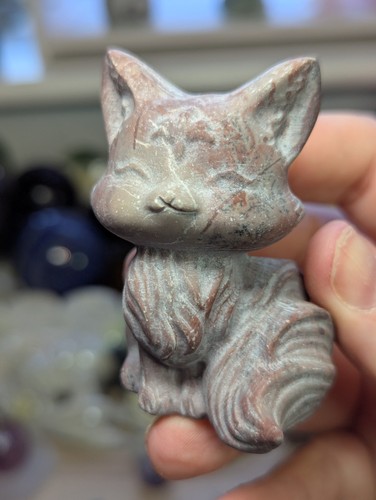 Beautiful jade crystal - beautiful, fox