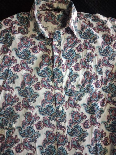 Relco guys white paisley - white,
