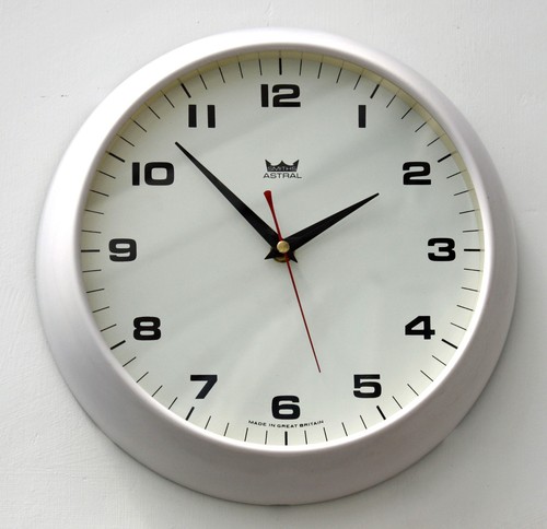 Vintage 28cm smiths wall clock - smiths,