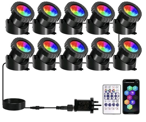 Sunus 1 pond lights - t-sunus, 10-in-1