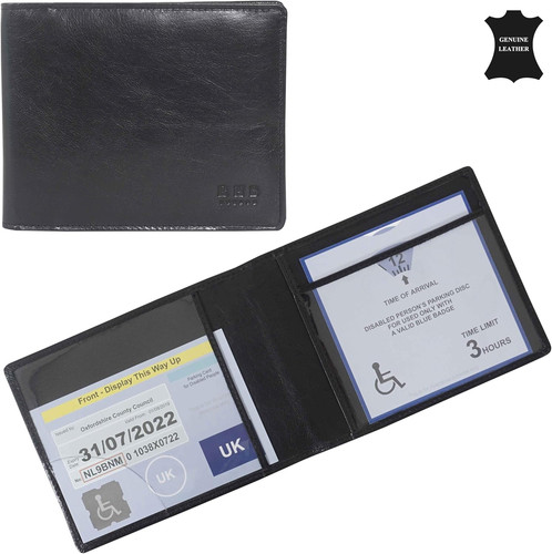 Genuine leather disabled blue - genuine,