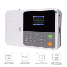Portable 3-Channel 12-Lead ECG