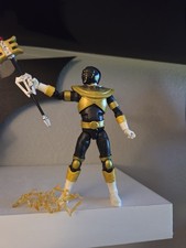 Hasbro Power Rangers Lightning Collection Zeo Gold Ranger Action Figure Trey