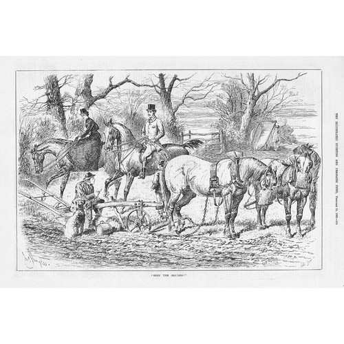 Victorian fox hunting - victorian,