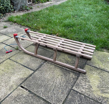 Traditional Wooden Sledge