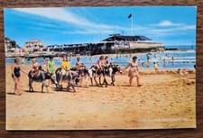 1978 Broadstairs The Sands, Donkey Rides Postcard