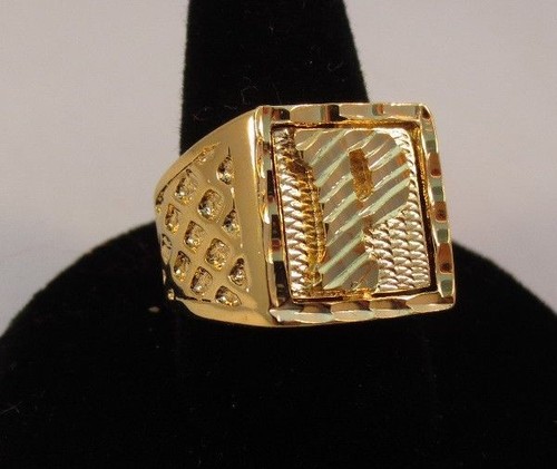 Mens 14kt gold bling - 14kt, ep