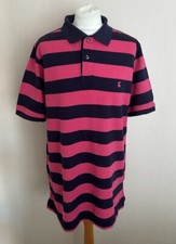 Mens Joules Navy Blue Pink