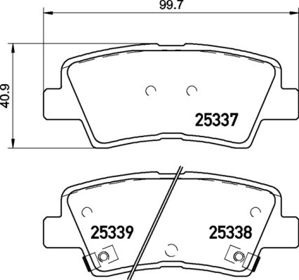 New brake pad - brake,